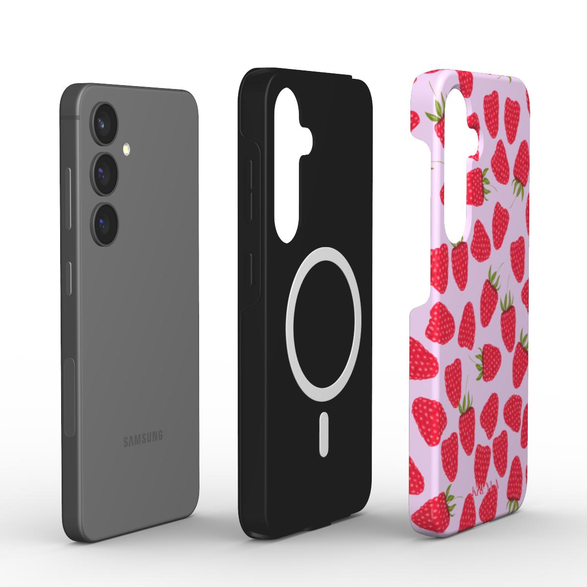 Kreyla Raspberry Bloom Magnetic Tough Phone Case