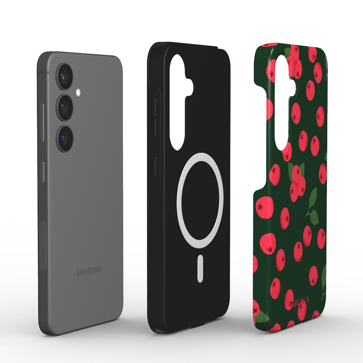 Kreyla Cranberry Crisp Magnetic Tough Phone Case