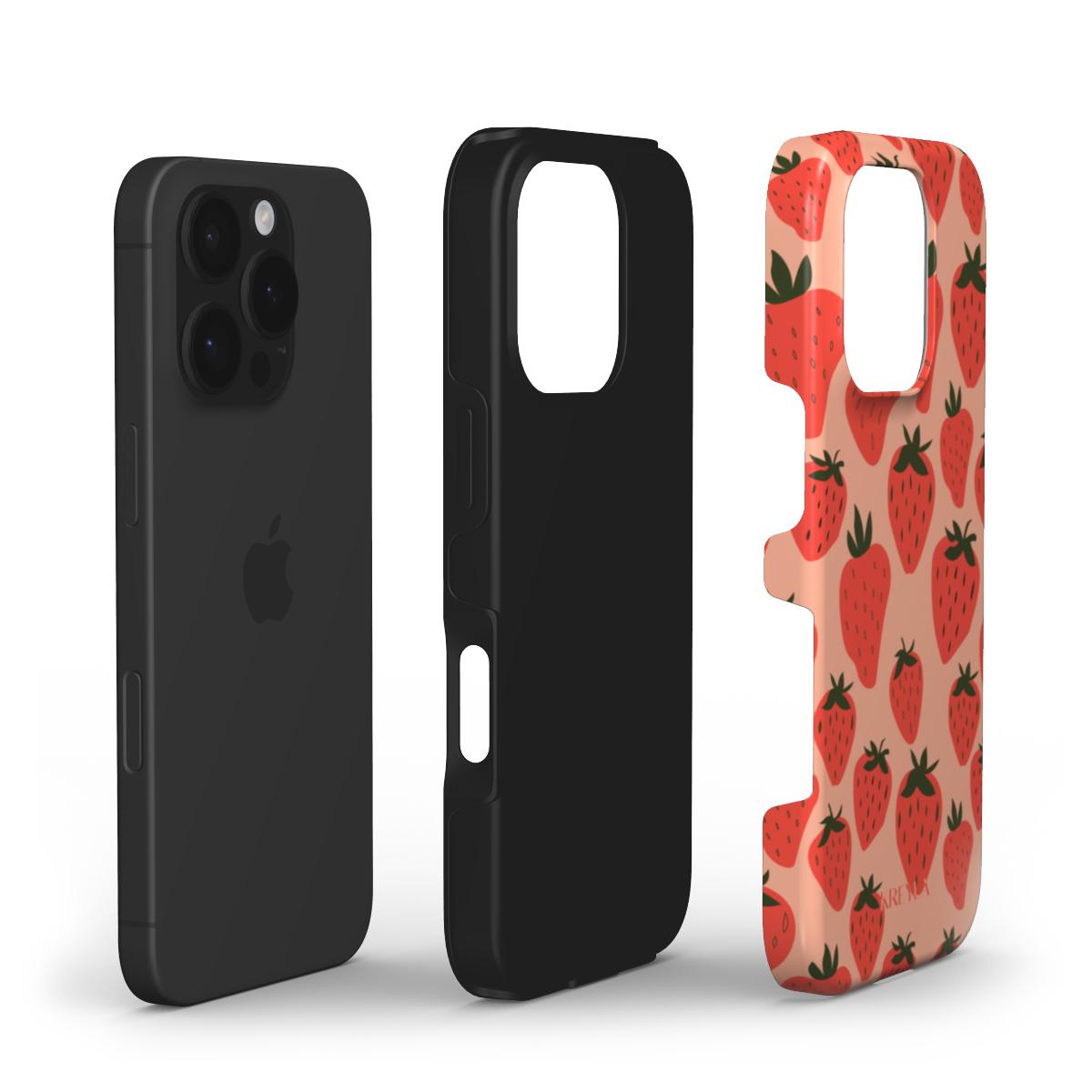 Kreyla Strawberry Pop Tough Phone Case