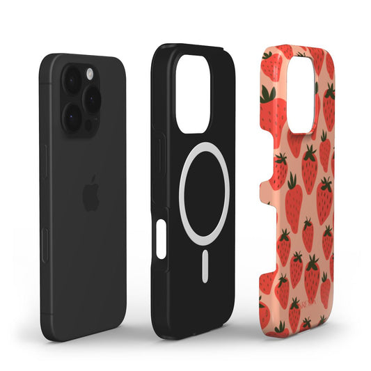 Kreyla Strawberry Pop MagSafe Tough Phone Case