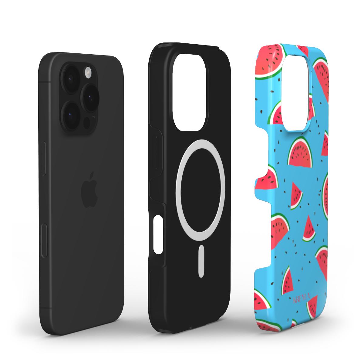 Kreyla Watermelon Wave MagSafe Tough Phone Case