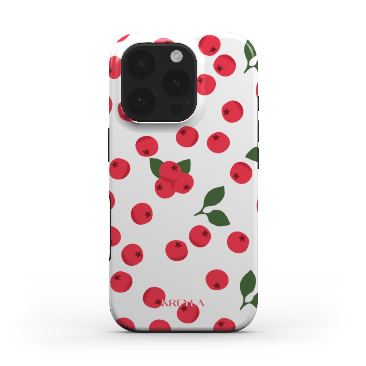 Kreyla Cranberry Cloud Tough Phone Case