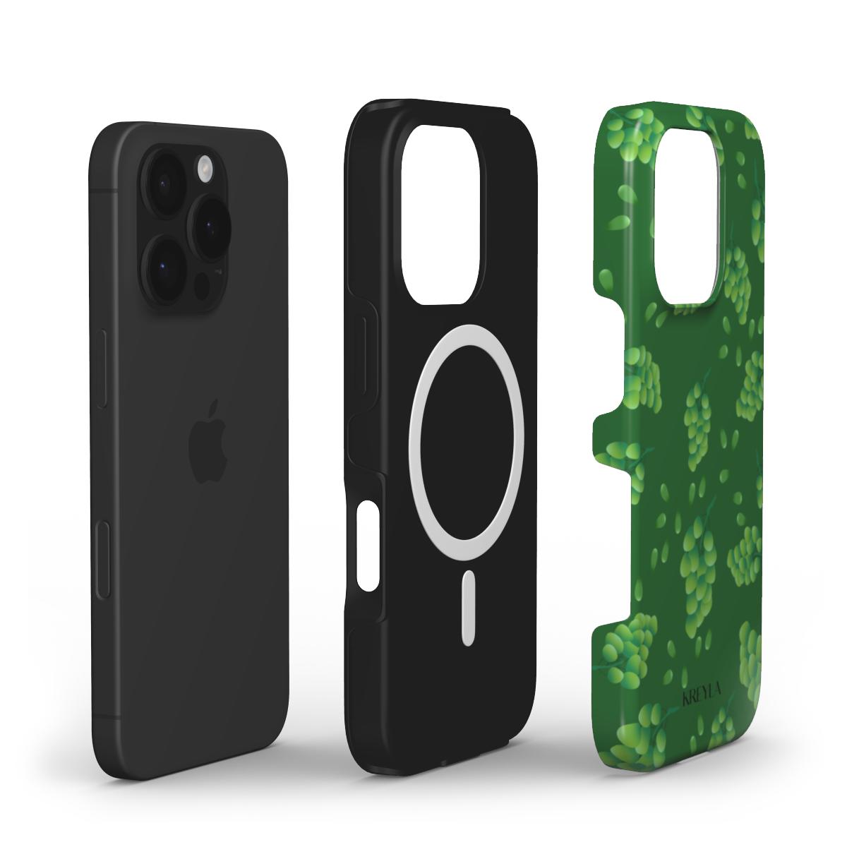 Kreyla Green Grape Grove MagSafe Tough Phone Case