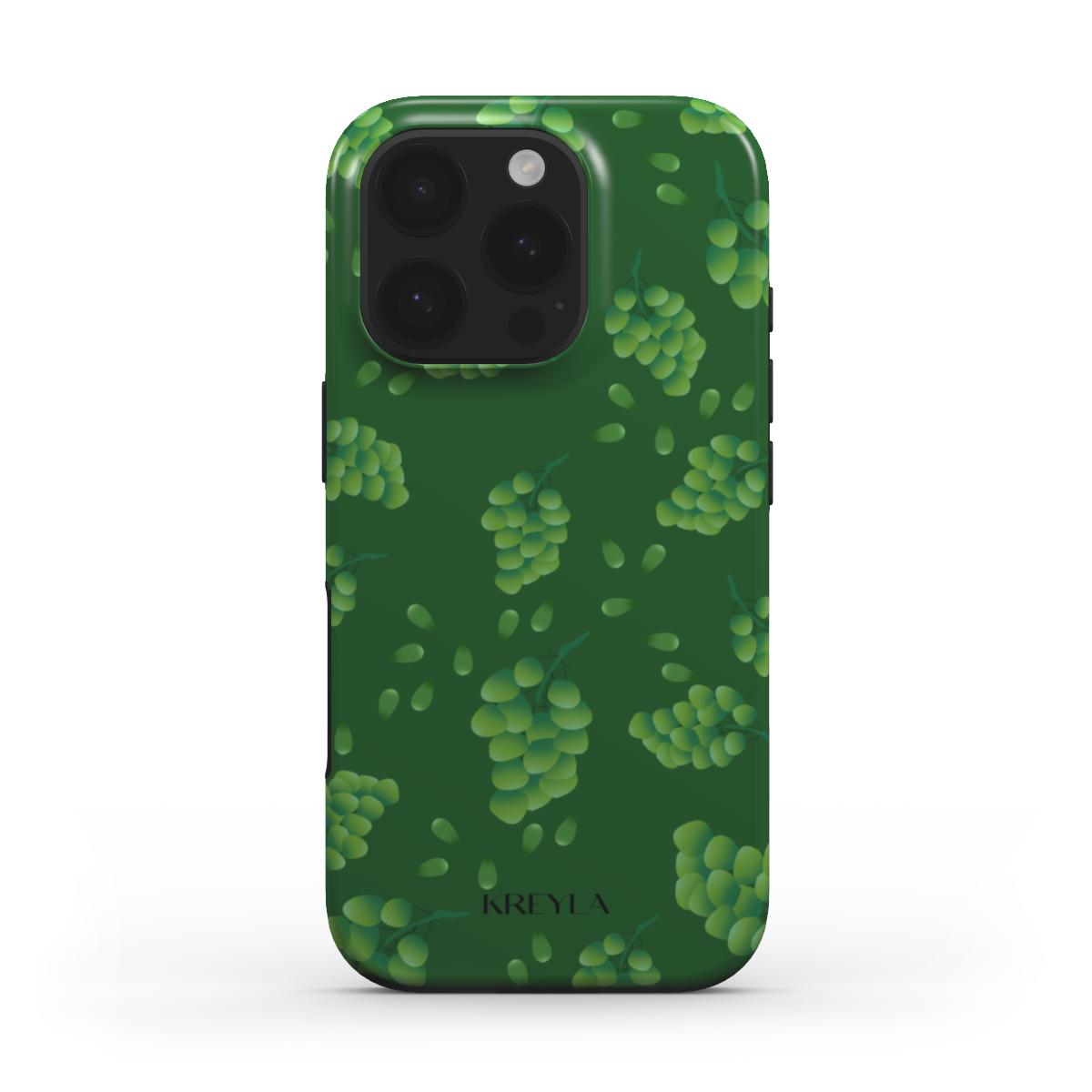Kreyla Green Grape Grove Tough Phone Case