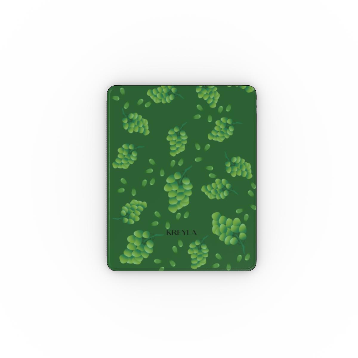 Kreyla Green Grape Grove iPad Case