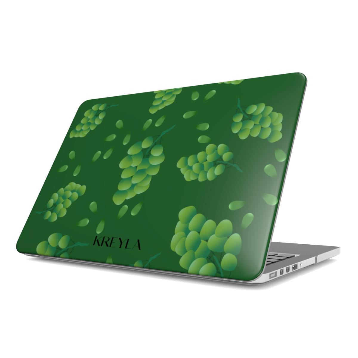 Kreyla Green Grape Grove – MacBook Case