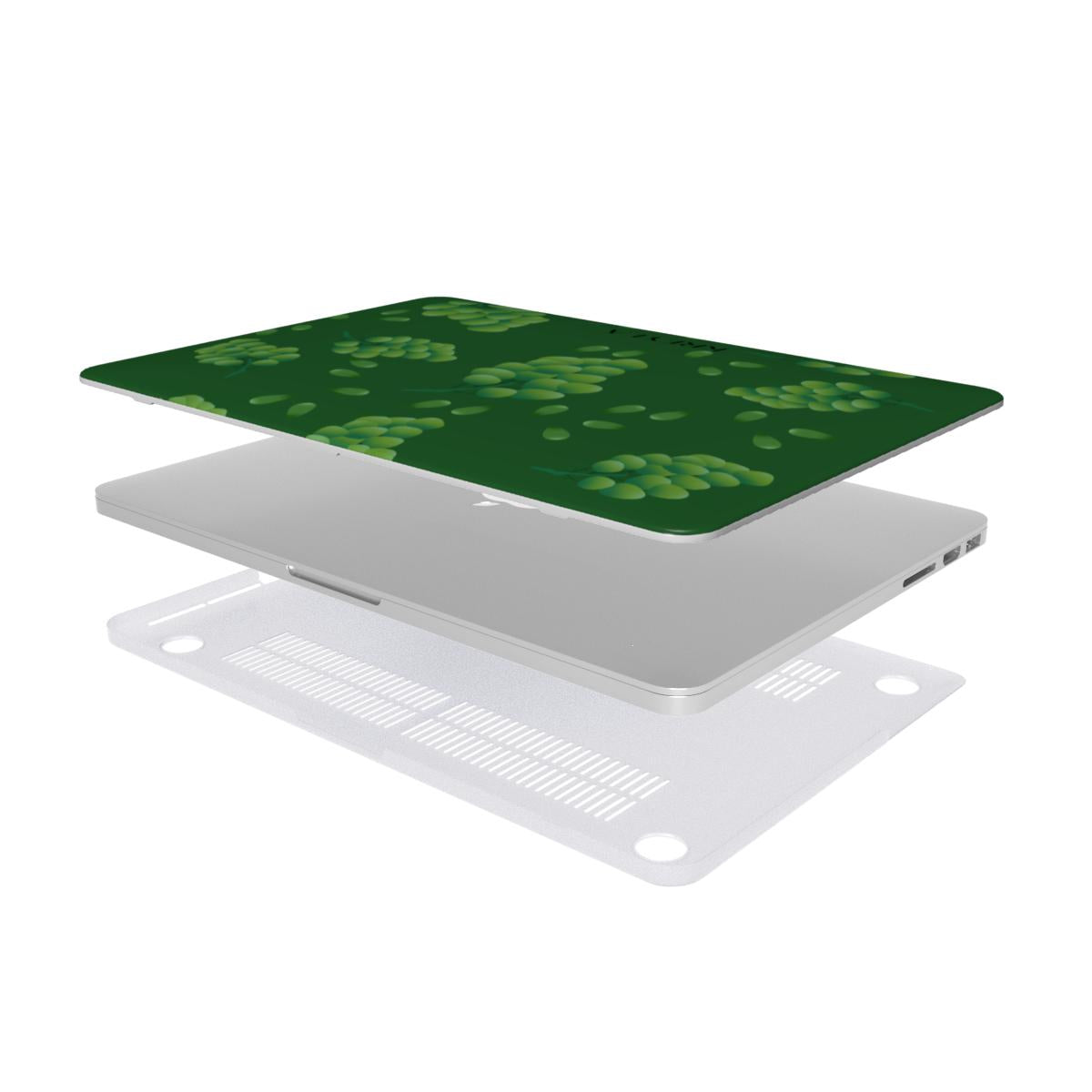 Kreyla Green Grape Grove – MacBook Case