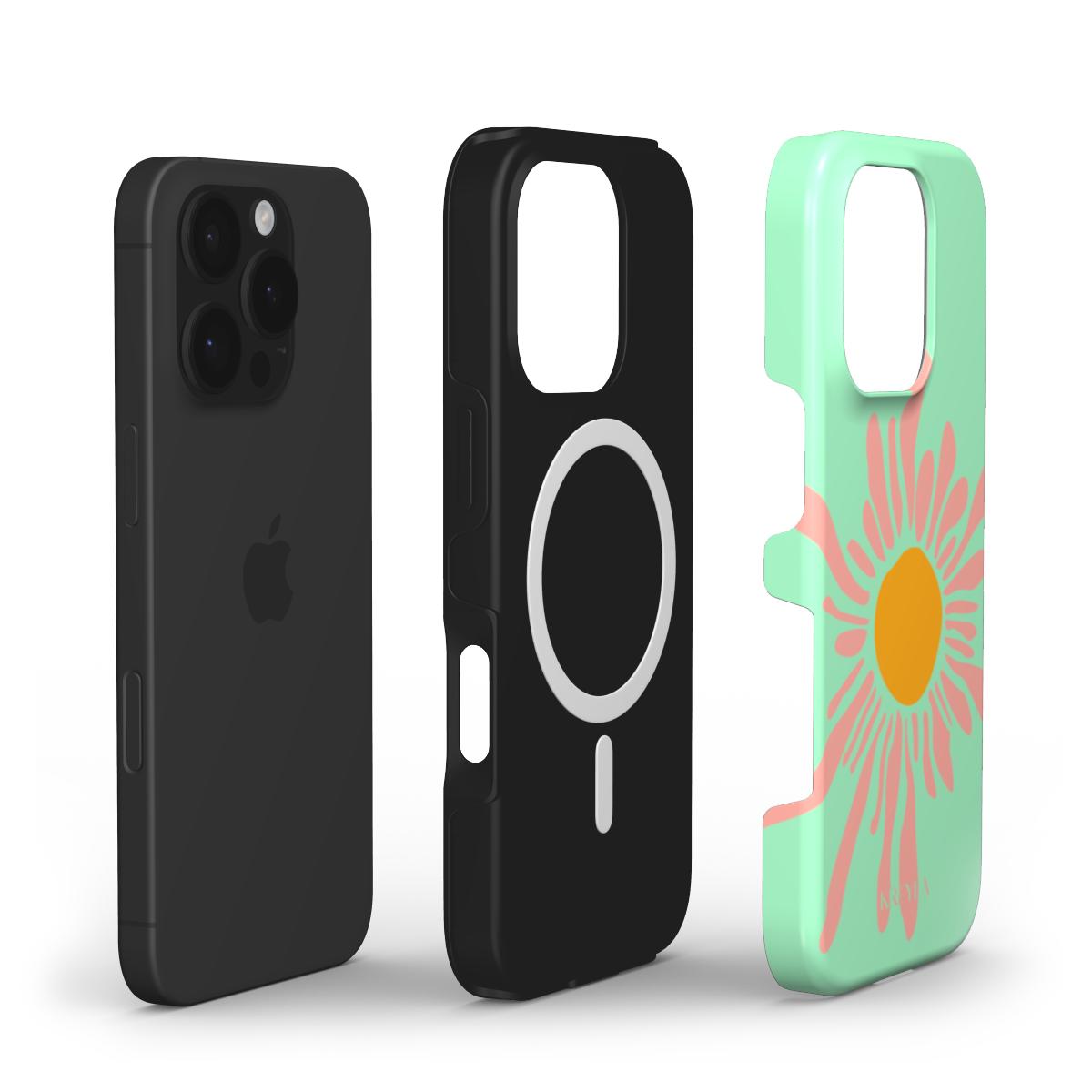 Kreyla Pink Sun MagSafe Tough Phone Case