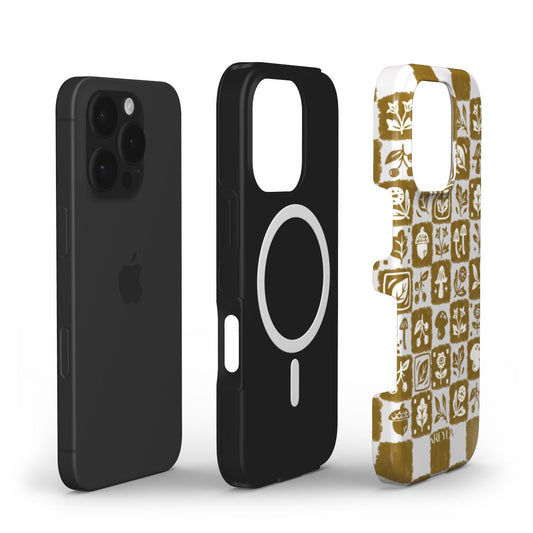 Kreyla Autumn Check MagSafe Tough Phone Case