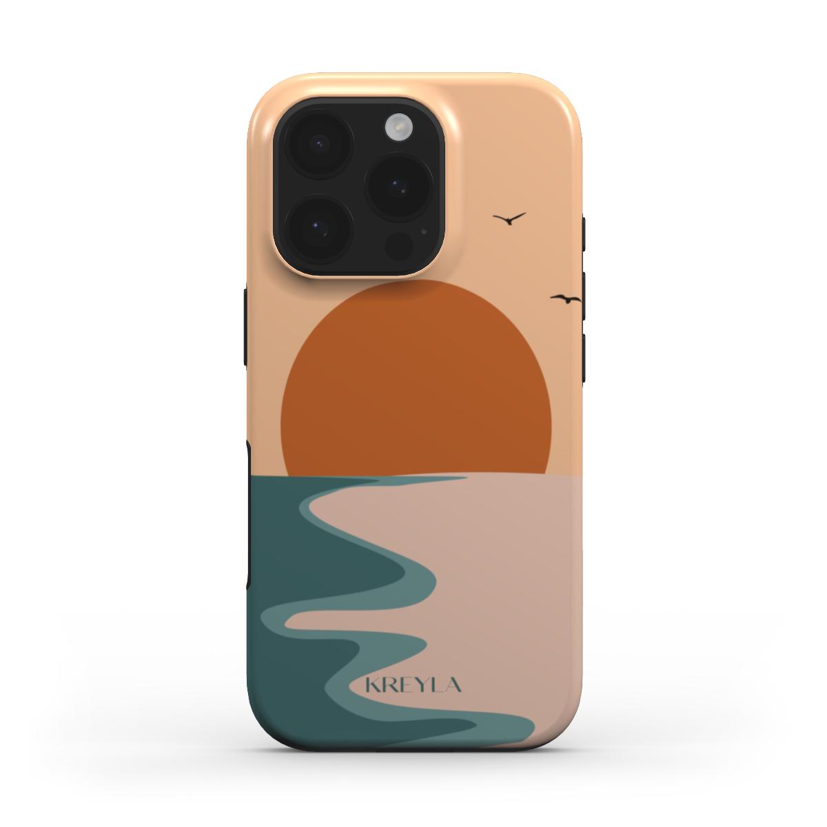 Kreyla Beach Sunset Tough Phone Case