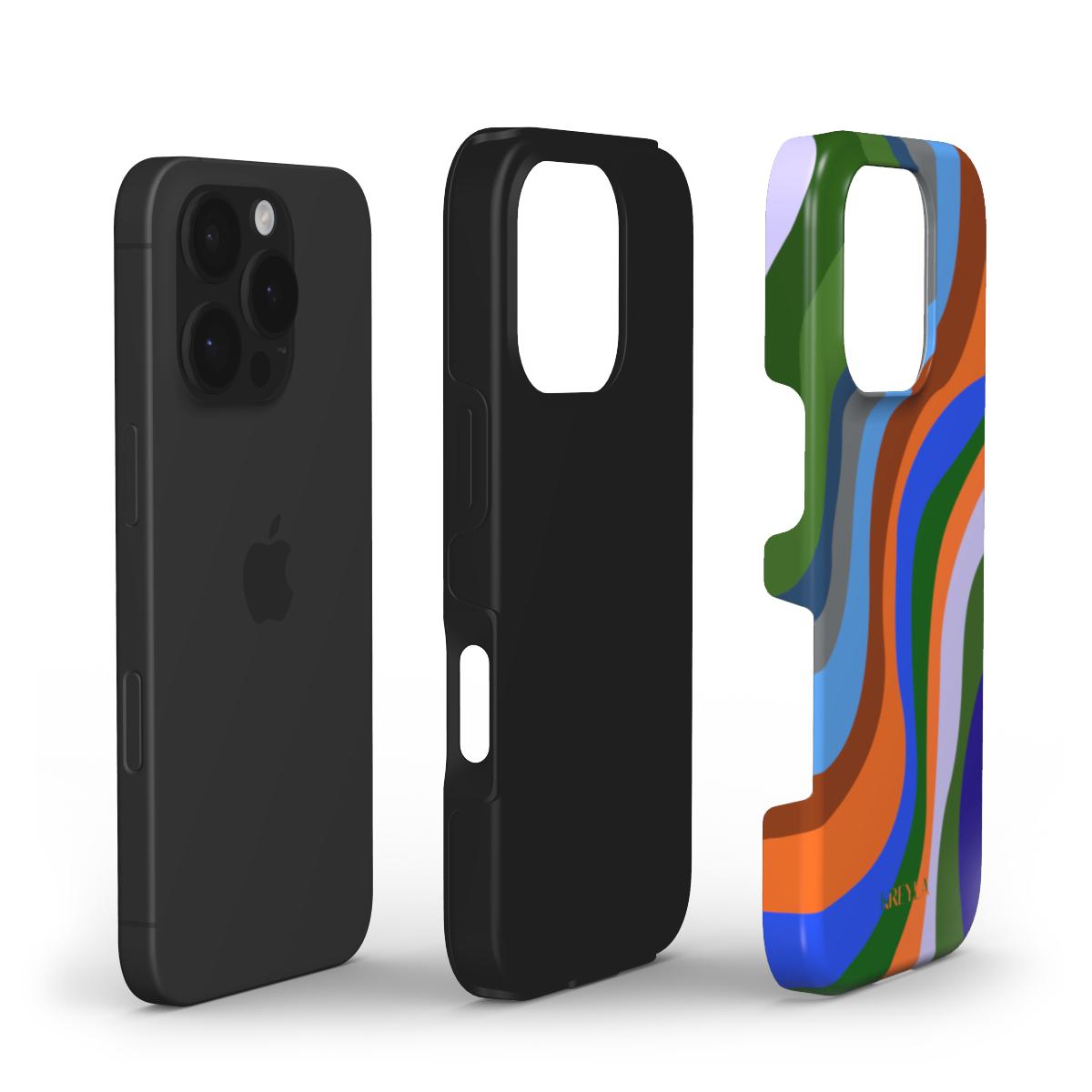 Kreyla Midnight Waves Tough Phone Case
