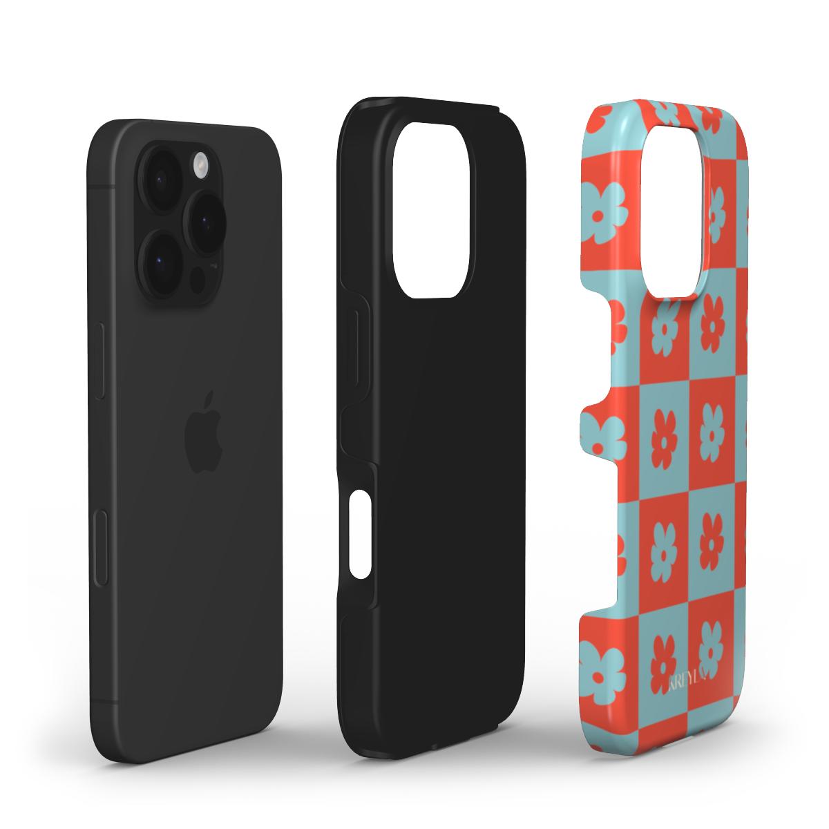 Kreyla Bloom Check Tough Phone Case