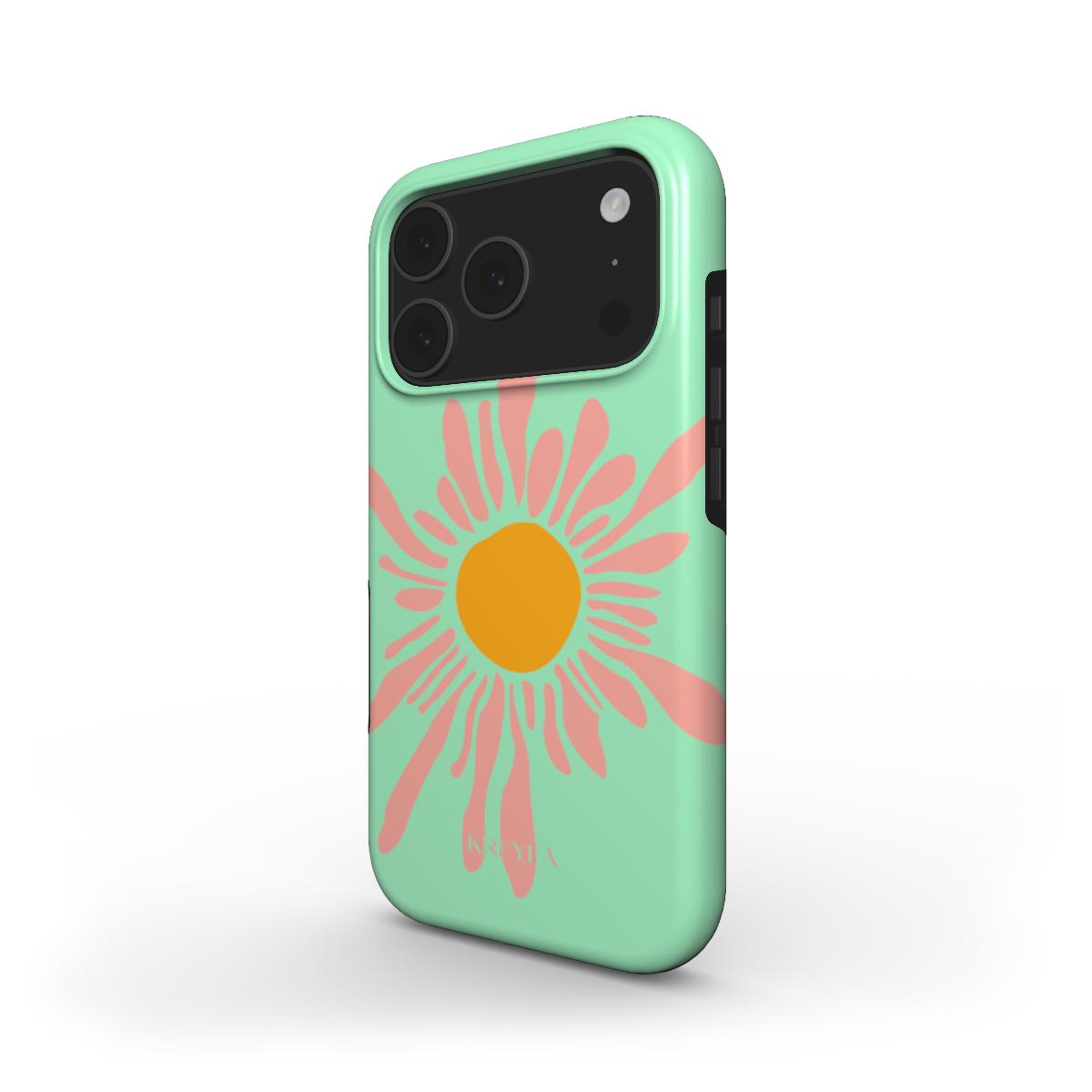Kreyla Pink Sun Tough Phone Case