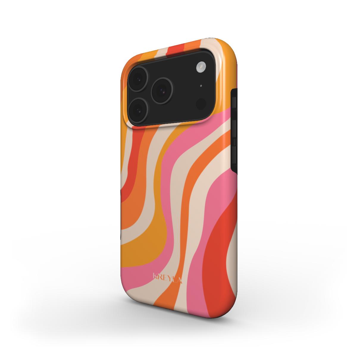 Kreyla Bright Waves Tough Phone Case