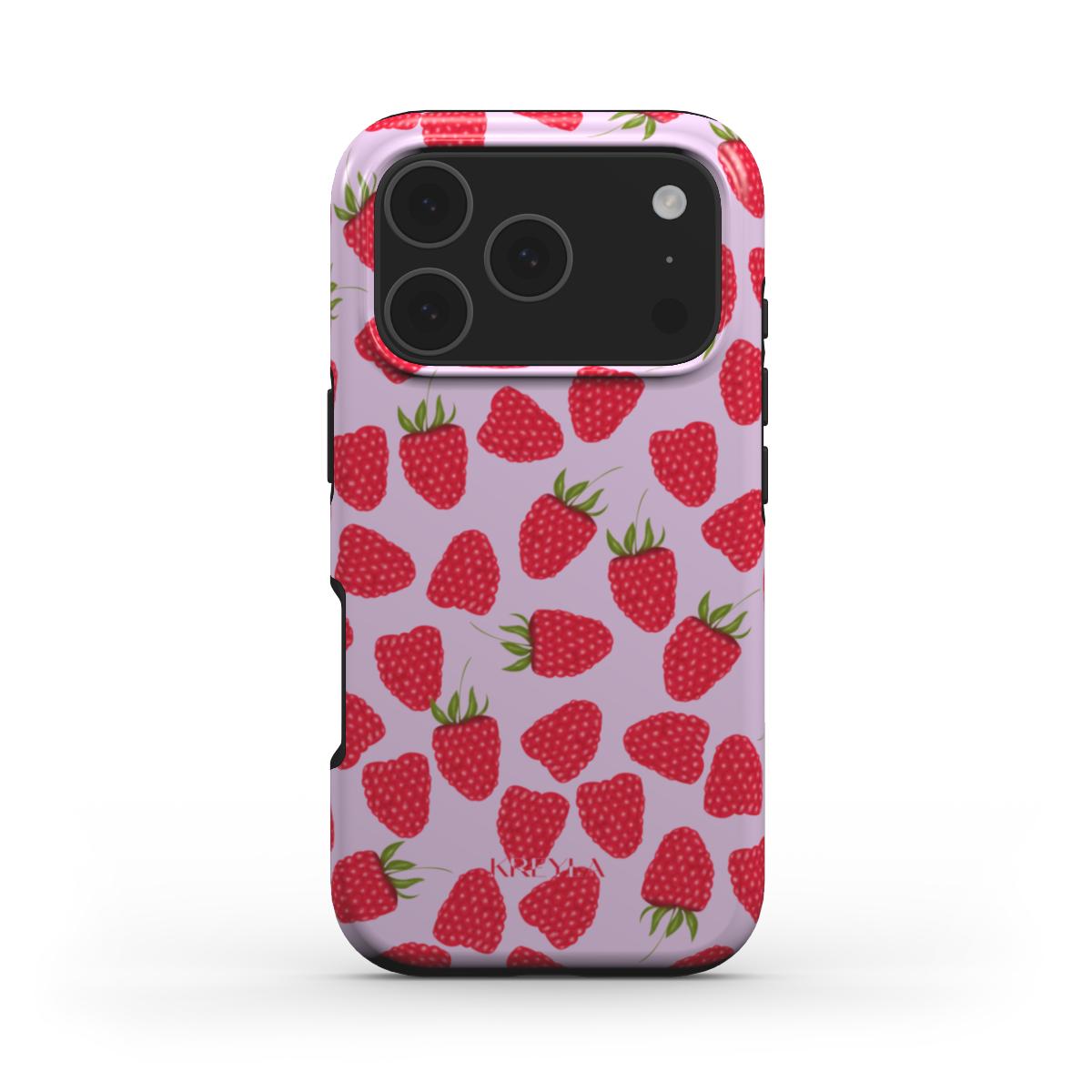 Kreyla Raspberry Bloom Tough Phone Case Kreyla Raspberry Bloom Tough Phone Case