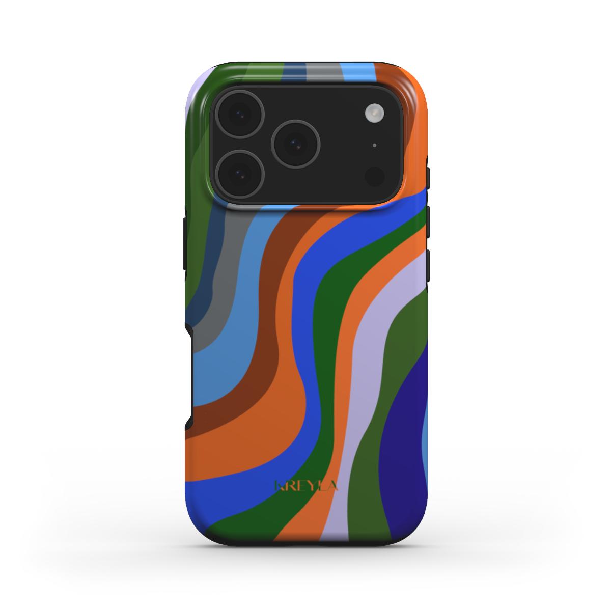 Kreyla Midnight Waves Tough Phone Case