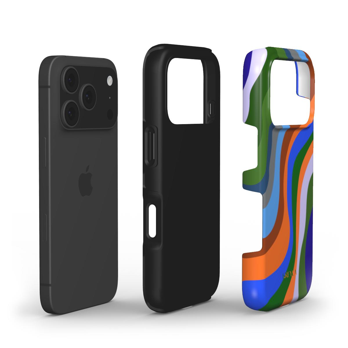 Kreyla Midnight Waves Tough Phone Case