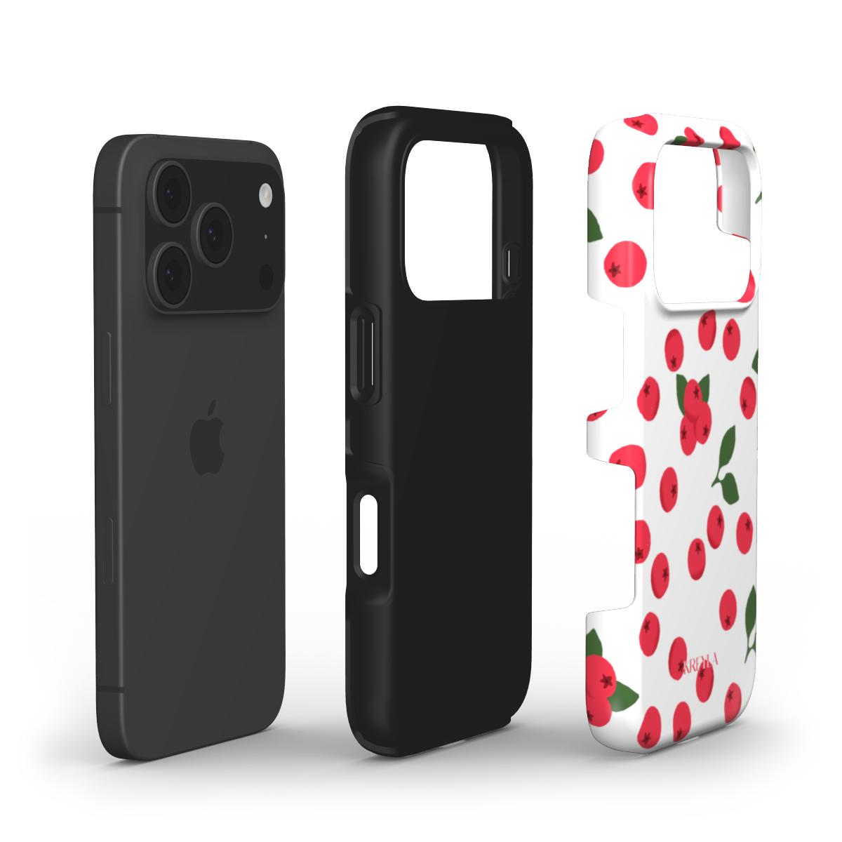 Kreyla Cranberry Cloud Tough Phone Case