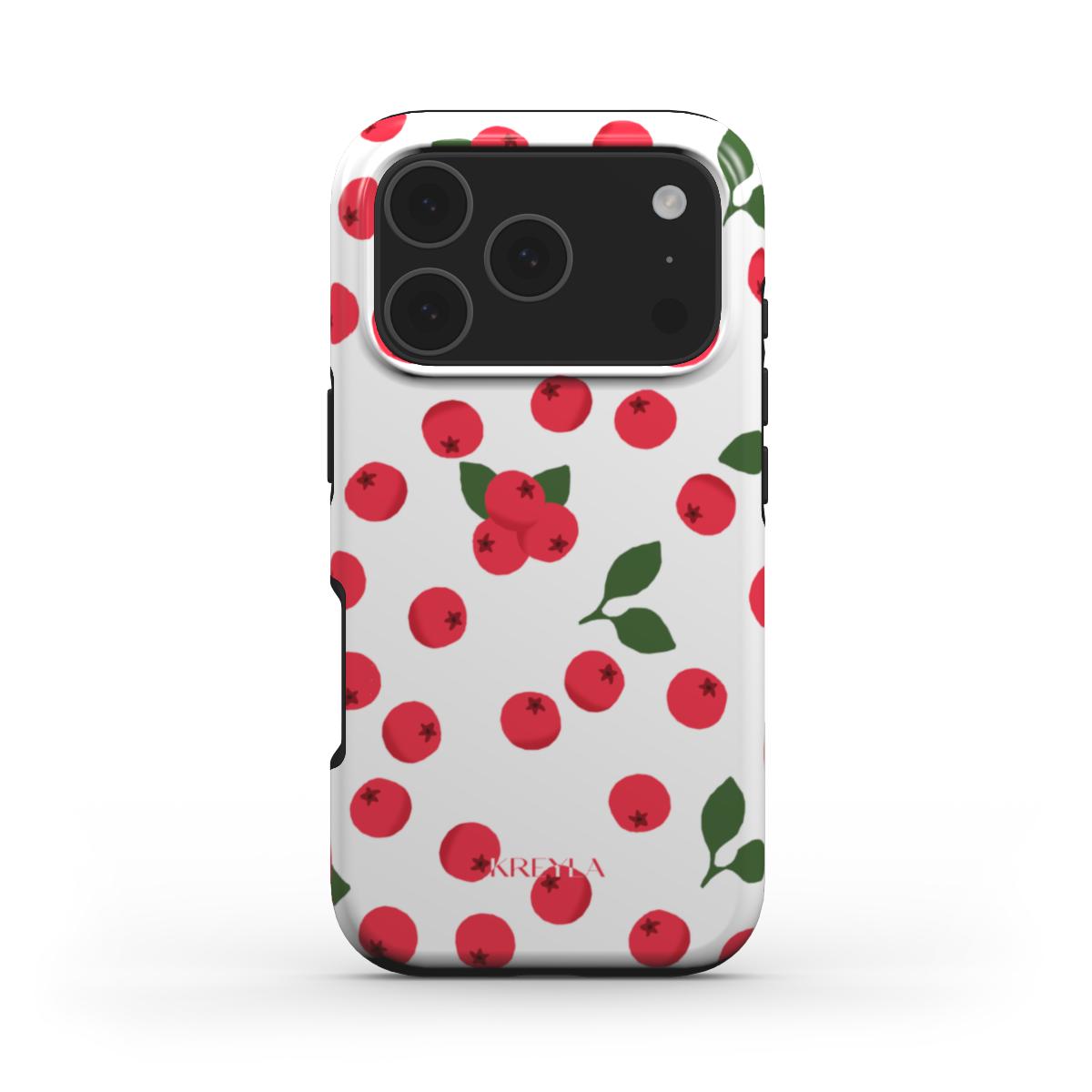 Kreyla Cranberry Cloud Tough Phone Case