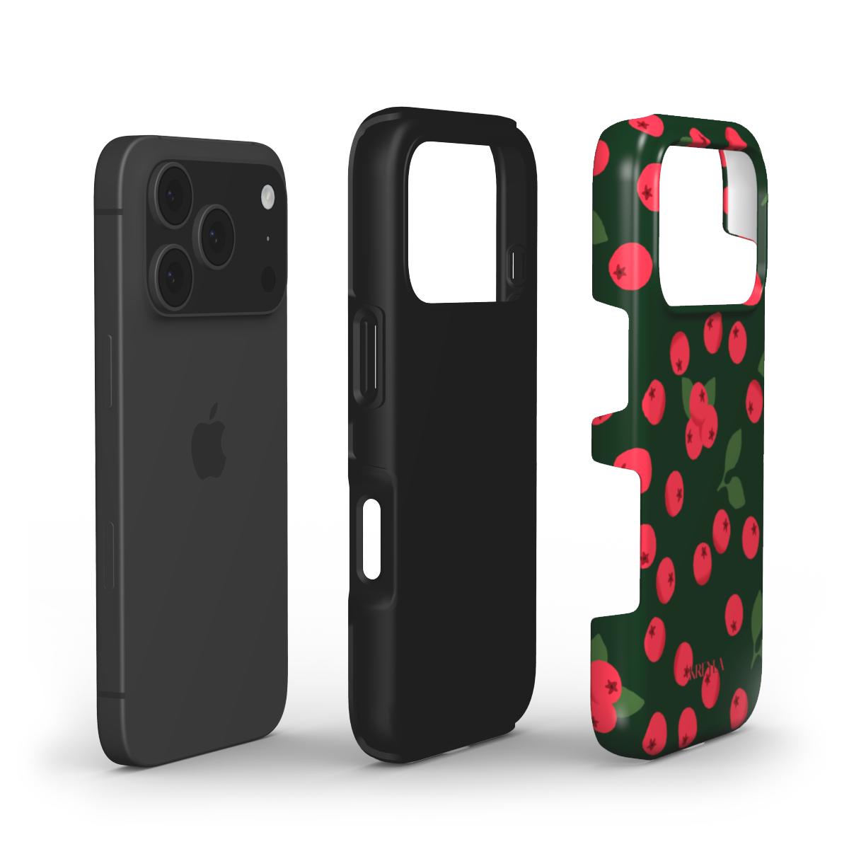 Kreyla Cranberry Crisp Tough Phone Case