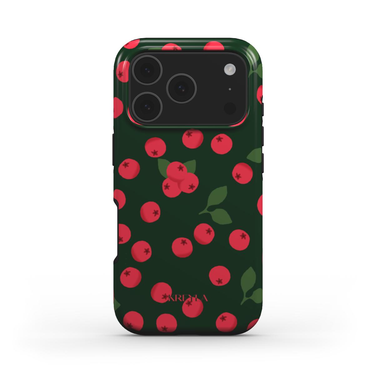 Kreyla Cranberry Crisp Tough Phone Case