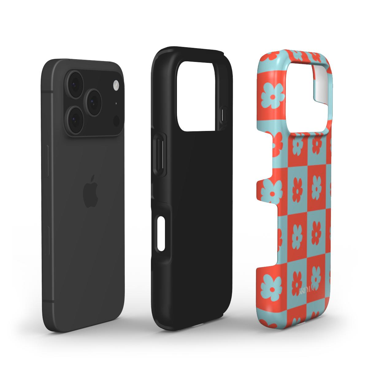 Kreyla Bloom Check Tough Phone Case