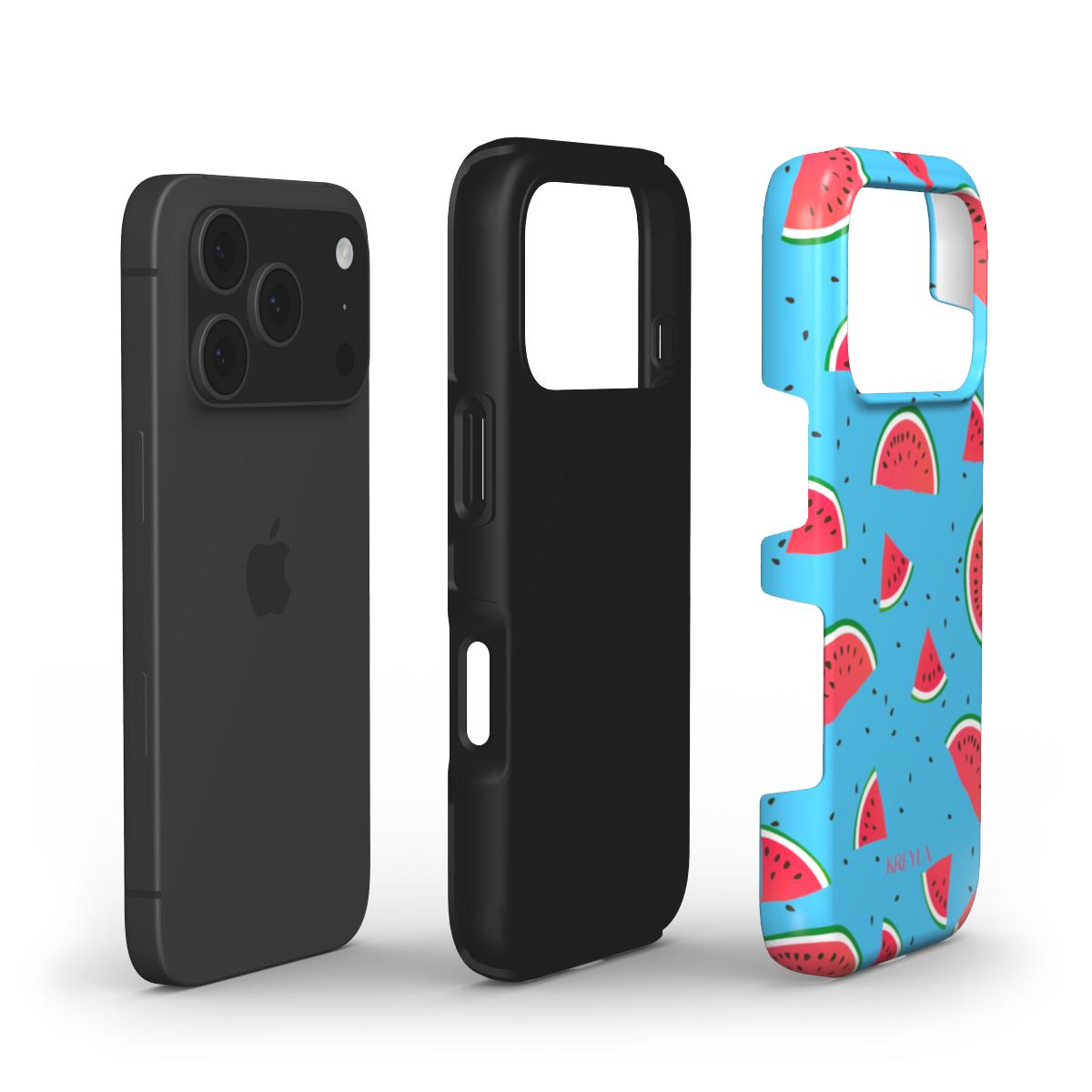 Kreyla Watermelon Wave Tough Phone Case