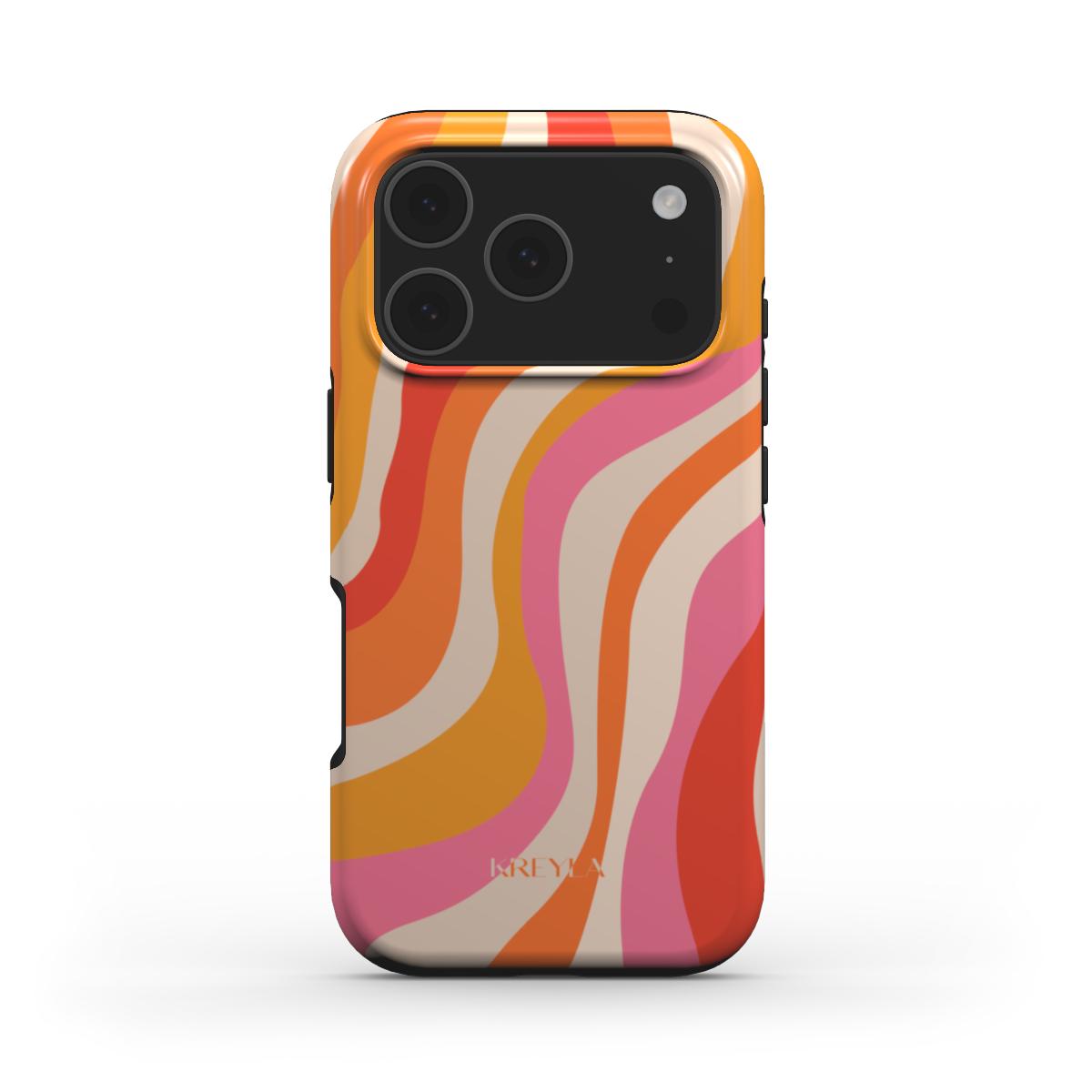 Kreyla Bright Waves Tough Phone Case