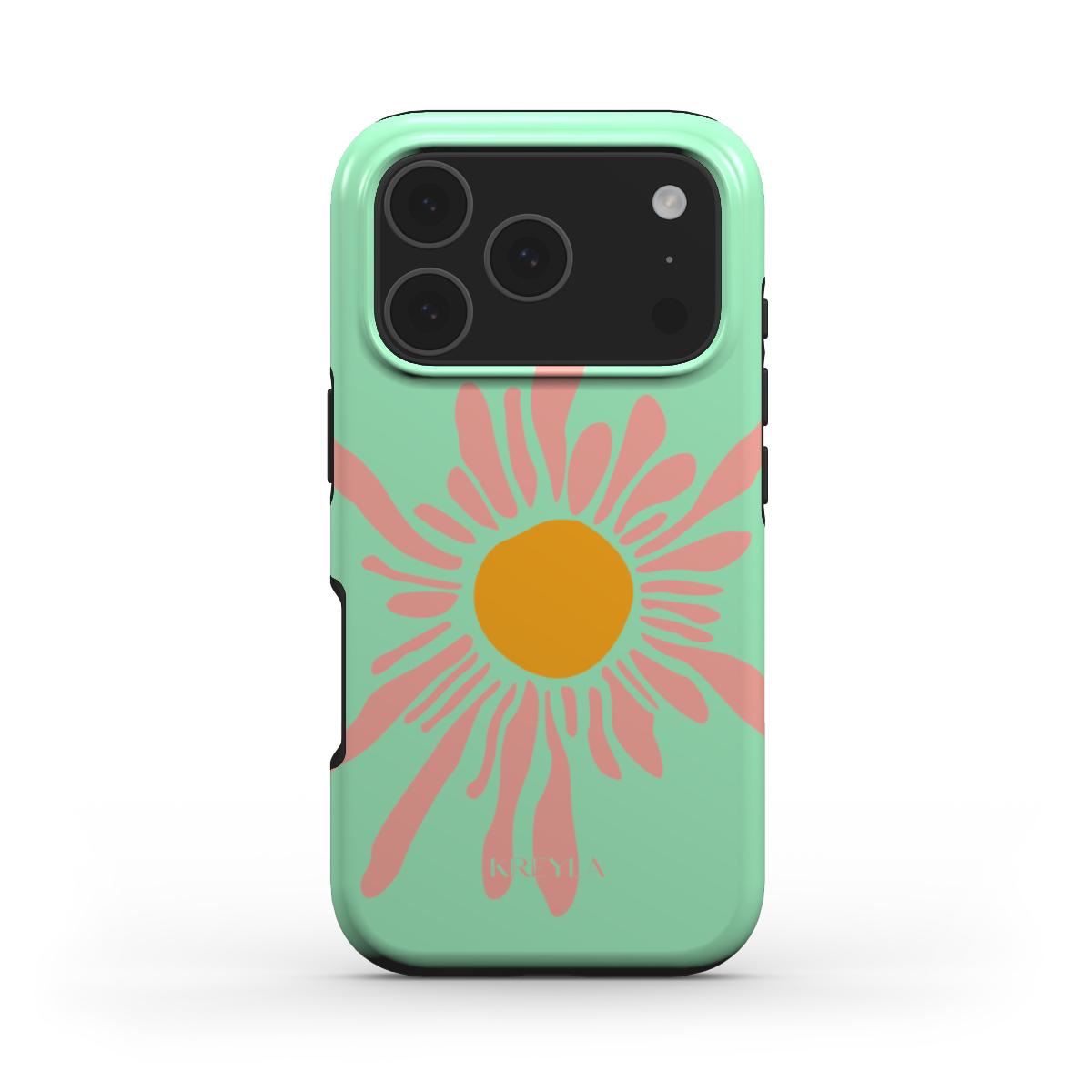 Kreyla Pink Sun Tough Phone Case
