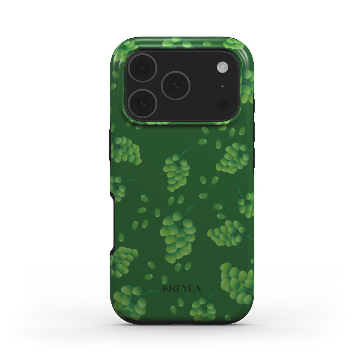 Kreyla Green Grape Grove Tough Phone Case