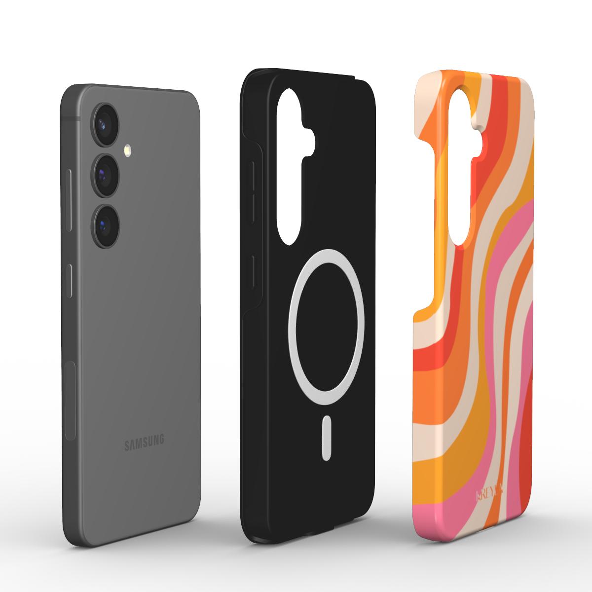 Kreyla Bright Waves Magnetic Tough Phone Case