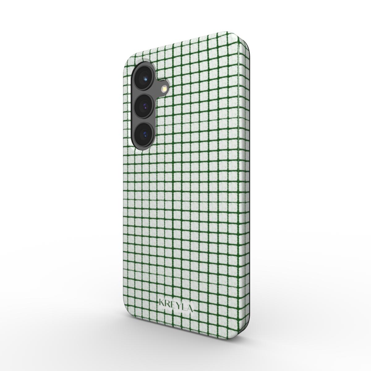 Kreyla Green Grid Magnetic Tough Phone Case