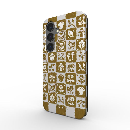 Kreyla Autumn Check Magnetic Tough Phone Case